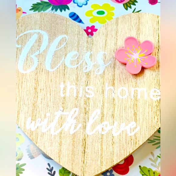 Handmade decorative floral frame - Picture 6 of 6